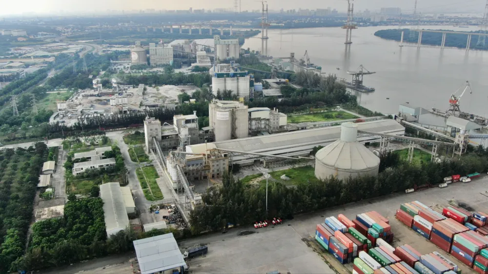 Khu công nghiệp Hiệp Phước, xã Hiệp Phước, TPHCM có nhiều mảng xanh. Ảnh: HOÀNG HÙNG