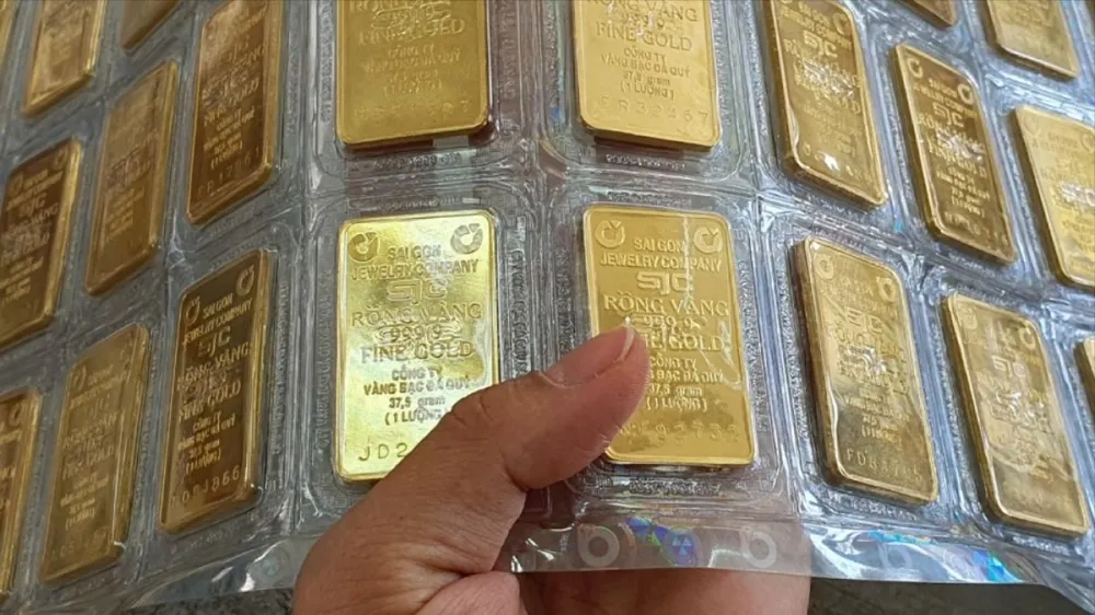 Vàng miếng SJC chiều nay 15-12 vượt 157 triệu đồng/lượng