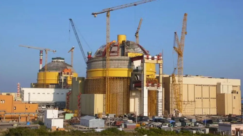 Nhà máy điện hạt nhân Kudankulam (KKNPP) ở Tamil Nadu, Ấn Độ. Ảnh: IAEA