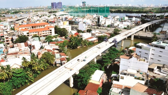 Ben Thanh - Suoi Tien metro (PHoto: SGGP)