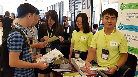 An exhibition of technology and a conference on innovative startup organized in Ho Chi Minh City.