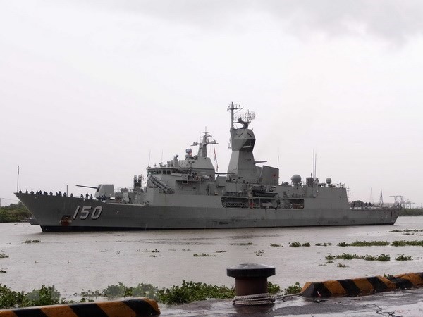 Royal Australian Navy frigate HMAS Anzac (Photo: VNA)