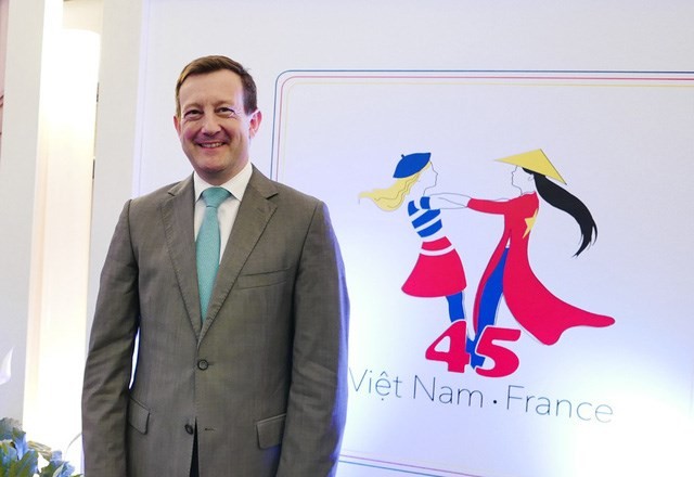 French Ambassador to Vietnam Bertrand Lortholary (Source: dantri)