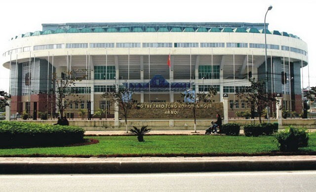 The new underground parking lot is planned to be constructed at Quan Ngua Stadium. (Photo: baodautu.vn)