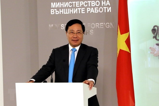 Deputy Prime Minister and Minister of Foreign Affairs Pham Binh Minh (Photo: VNA)