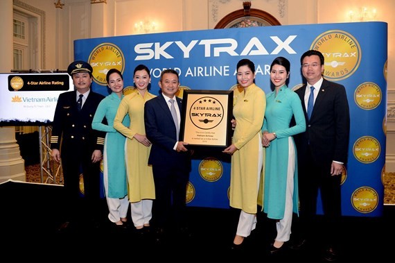 Vietnam Airlines maintains Skytrax four-star rating for three consecutive years