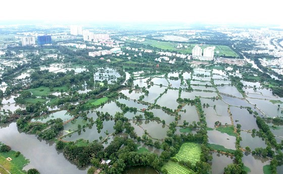 A corner of BInh Hung Commune of Binh Chanh District (photo: SGGP)