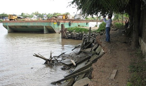 A section of Cho Gao canal (Photo: SGGP)