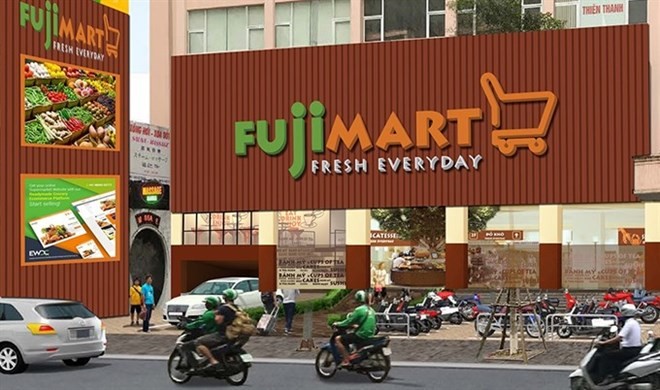 The first FujiMart using modern Japanese-style will open in Hanoi this month (Photo courtesy of BRG)