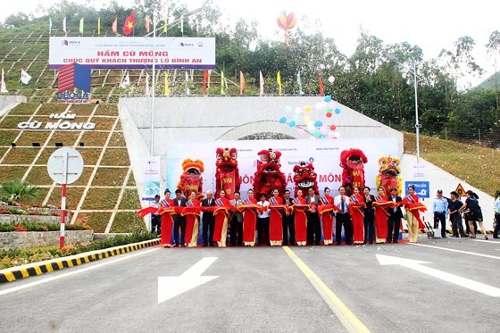 Third longest underground road passageway open to traffic