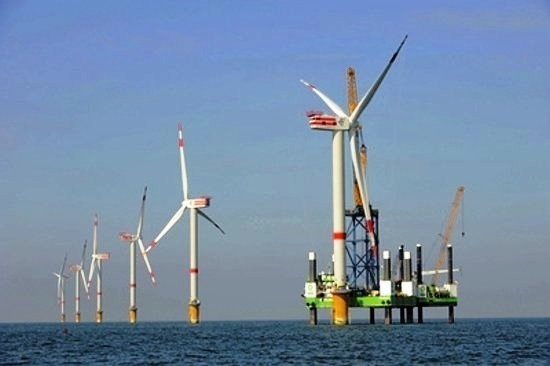 Wind turbines of the Bac Lieu wind power plant (Source: Internet)