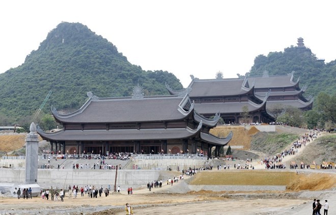 The UN Day of Vesak 2019 will be held at the Tam Chuc Buddhist Culture Centre in Ha Nam province.(Photo: VNA)