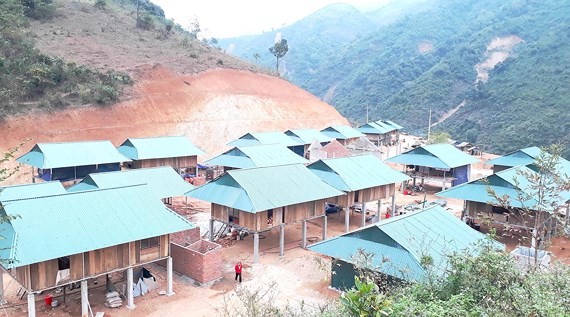 A resettlement area in Thanh Hoa (Photo: SGGP)