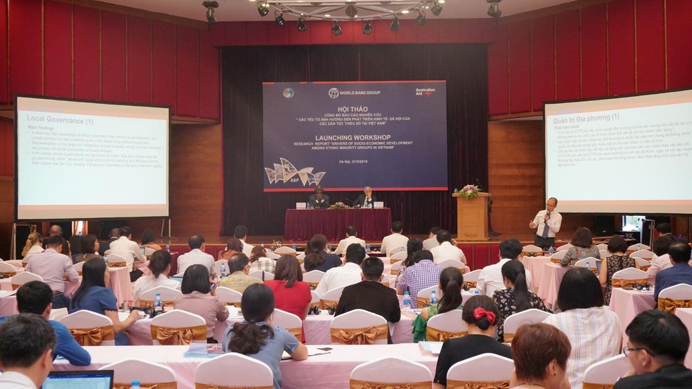 WB study on socio- economic development drivers of ethnic groups in VN