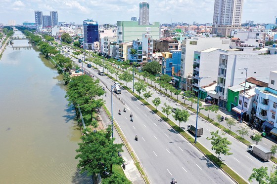 A section of Tau Hu canal (Photo: SGGP)