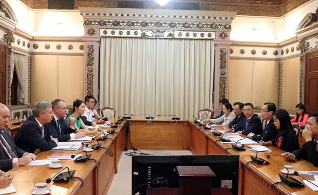 At the meeting ( Photo: VNA)
