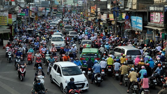 HCMC plans to control motorbike exhaust fume