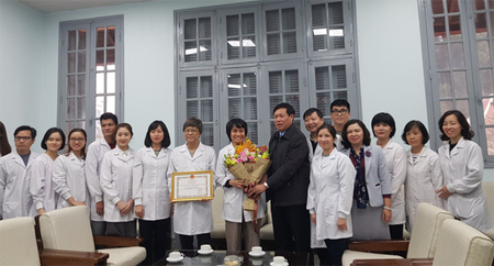 The female scientists of the Influenza Laboratory. (Photo: SGGP)