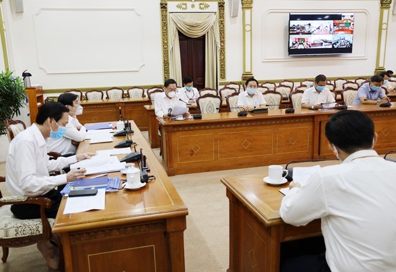 At the meeting (Photo: SGGP)