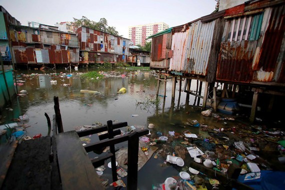 River encroachment in HCMC is rampant (Photo: SGGP)