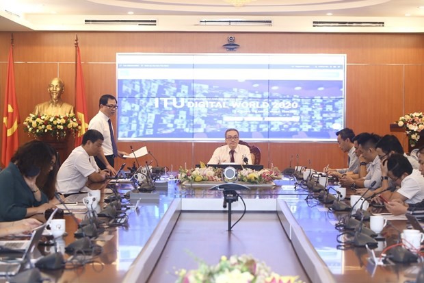 At the press conference on the organisation of ITU Digital World 2020 (Photo: VNA)