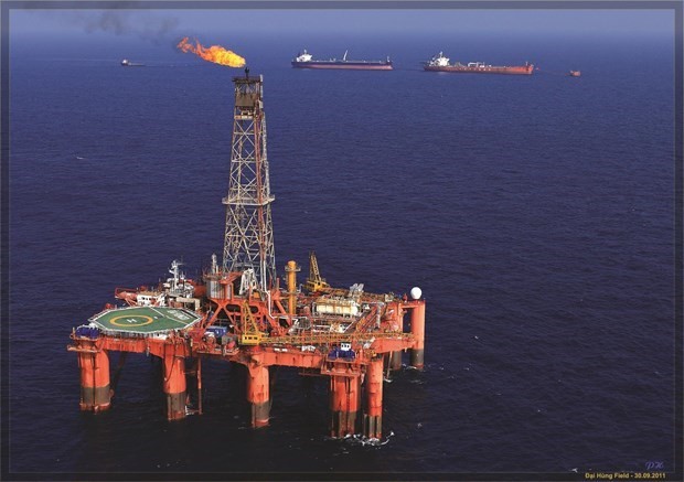 The Vietnam Oil and Gas Group (PetroVietnam) has reported an oil output of 8.64 million tonnes in the first nine months of this year. (Photo: PetroVietnam)