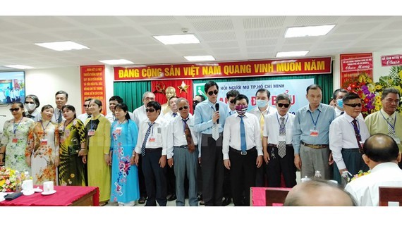 At the office of Blind Association of Ho Chi Minh City (Photo: SGGP)