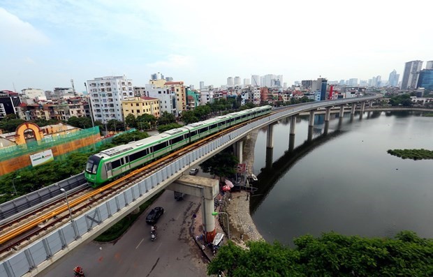Cat Linh – Ha Dong railway (Photo: VNA)