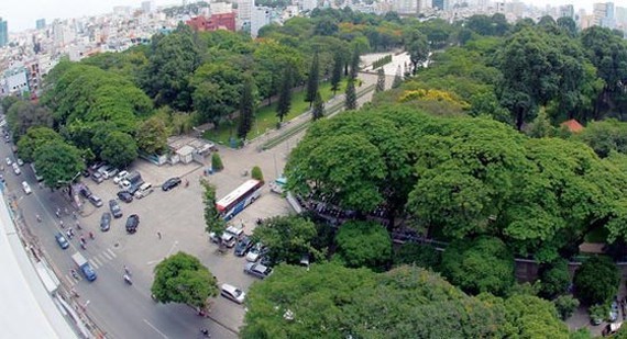 A green corner of Ho Chi Minh City (Photo: SGGP)