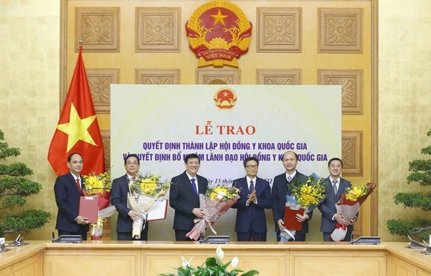 The national medical council officially made its debut at a ceremony in Hanoi on January 15. (Photo: VNA)