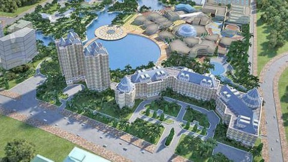 Hoa Lac Hi-Tech Park in the suburbs of Hanoi (Photo: SGGP)