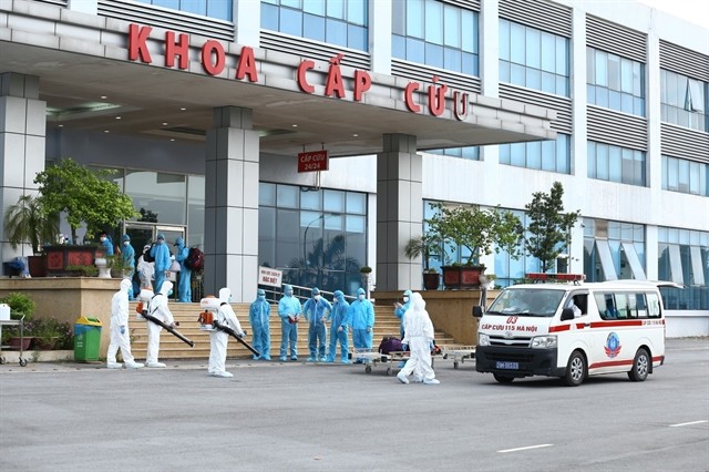 Leading COVID-19 treatment hospital under lockdown after doctor tests positive ảnh 1 Leading COVID-19 treatment hospital under lockdown after doctor tests positive ảnh 1