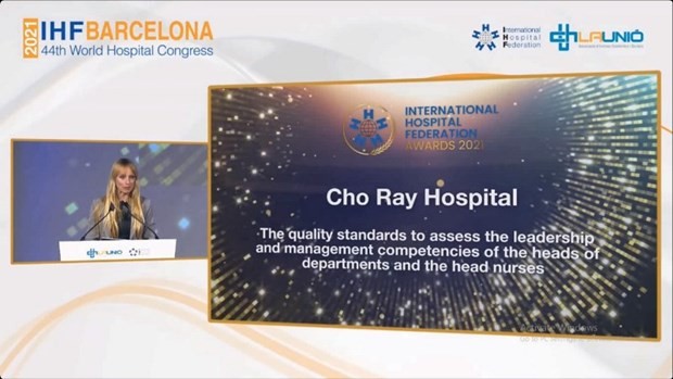 Cho Ray Hospital wins International Hospital Federation’s awards ảnh 1 Cho Ray Hospital wins International Hospital Federation’s awards ảnh 1