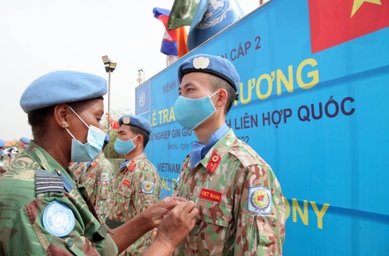 Vietnamese doctors in South Sudan awarded UN Medal for cause of peacekeeping ảnh 1 Vietnamese doctors in South Sudan awarded UN Medal for cause of peacekeeping ảnh 1