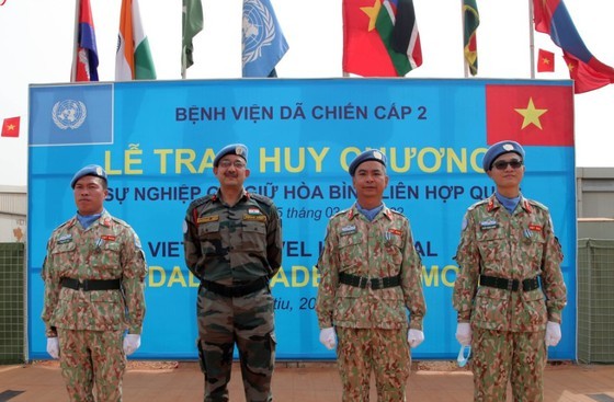 Vietnamese doctors in South Sudan awarded UN Medal for cause of peacekeeping ảnh 2 Vietnamese doctors in South Sudan awarded UN Medal for cause of peacekeeping ảnh 2