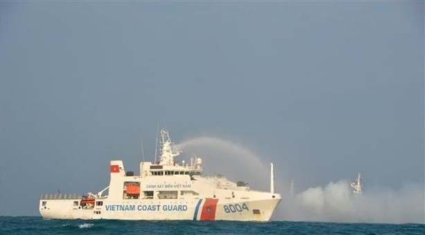 A ship of the Vietnam Coast Guard - Illustrative image (Photo: VNA) A ship of the Vietnam Coast Guard - Illustrative image (Photo: VNA)