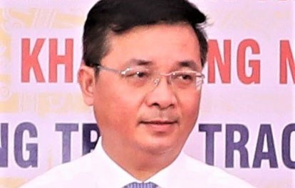 Chairman of the People&apos;s Committee of Binh Chanh District Vo Duc Thanh