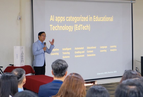 Dr. Nguyen Thanh Hai at the semianr