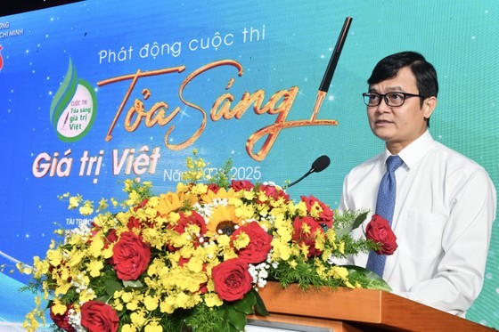 First Secretary Bui Quang Huy speaks at the ceremony (Photo: SGGP) First Secretary Bui Quang Huy speaks at the ceremony (Photo: SGGP)