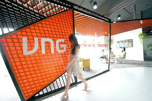 Headquarters of Tech unicorn VNG Joint Stock Company (VNZ). VNG is currently the leading game publisher in Vietnam , owing Zalo, the most popular messaging application in Vietnam with more than 75 million users. — Photo VNG Headquarters of Tech unicorn VNG Joint Stock Company (VNZ). VNG is currently the leading game publisher in Vietnam , owing Zalo, the most popular messaging application in Vietnam with more than 75 million users. — Photo VNG