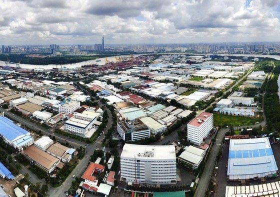 A corner of Tan Thuan industrial park in HCMC A corner of Tan Thuan industrial park in HCMC