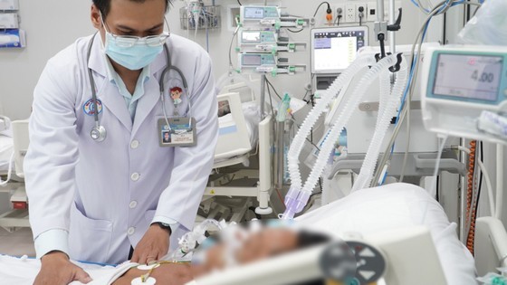 The second man is treated in Cho Ray Hospital The second man is treated in Cho Ray Hospital