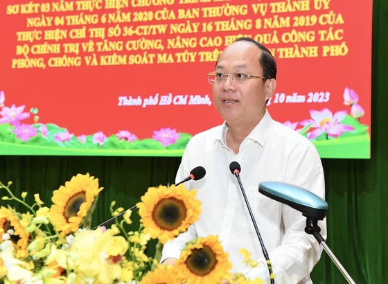 Deputy Secretary of the Ho Chi Minh City Party Committee Nguyen Ho Hai speaks at the conference Deputy Secretary of the Ho Chi Minh City Party Committee Nguyen Ho Hai speaks at the conference