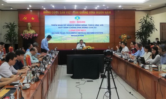 At the conference At the conference