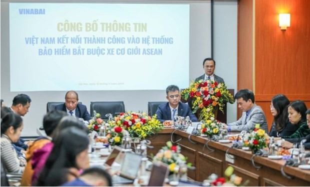 VINABAI announces Vietnam&apos;s connection with ASEAN Compulsory Motor Insurance (ACMI) database system on November 15. (Photo: Tin tuc Newspaper)