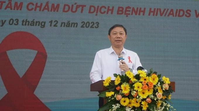 Vice Chairman of Ho Chi Minh City People's Committee Duong Anh Duc speaks at the event Vice Chairman of Ho Chi Minh City People's Committee Duong Anh Duc speaks at the event