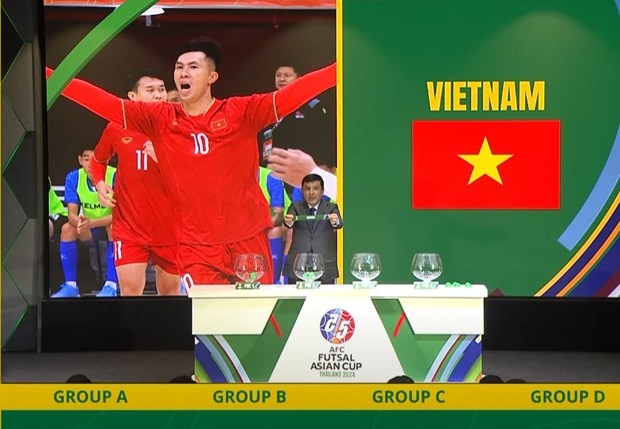 Vietnam, Thailand in same group in 2024 AFC Futsal Asian Cup finals (Photo:vff.org.vn) sport-802.jpg