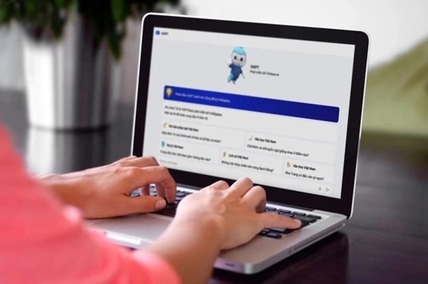 ViGPT on website (Photo: VinBigdata) apps-5410.jpg
