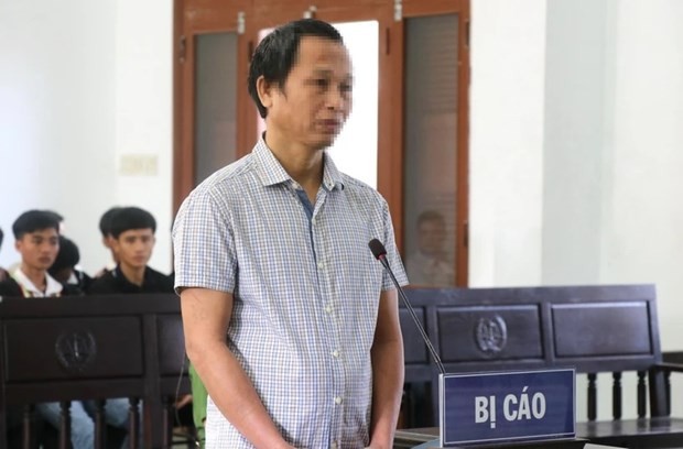 Nay Y Blang gets four years six months in prison. (Photo: VNA) nay-y-blang-sentenced-to-imprison-2005.jpg