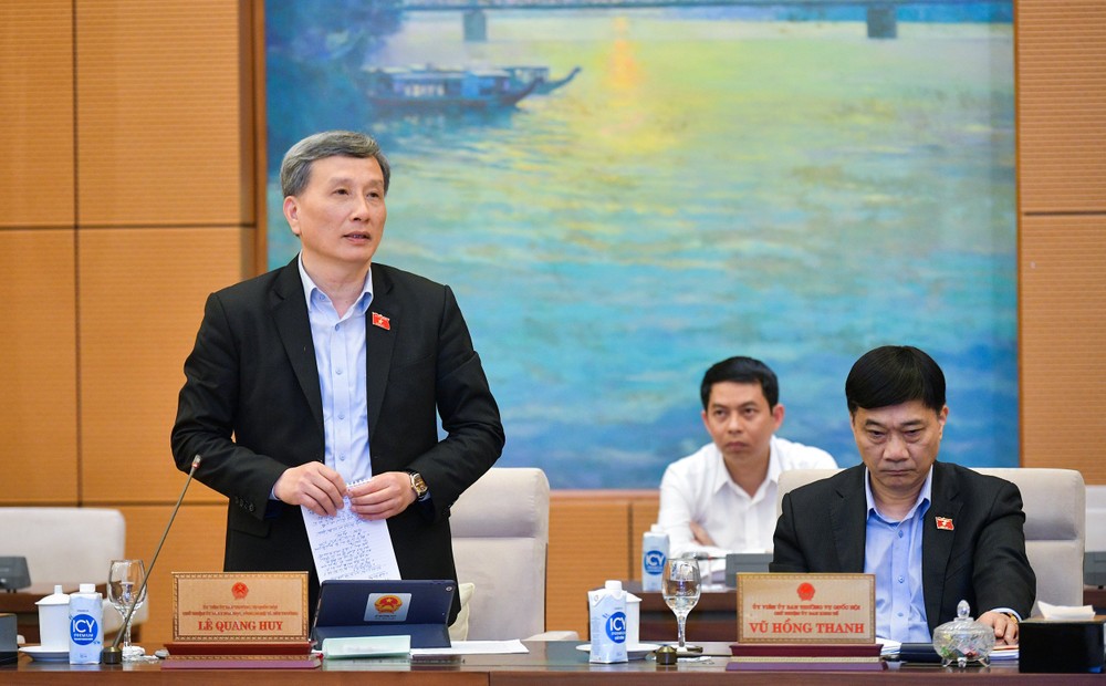 Head of National Assembly's Committee on Science, Technology and Environment Le Quang Huy (Photo: SGGP) huy-9042.jpg